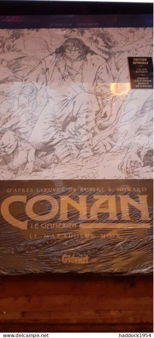 Le Maraudeur Noir Tome 14 CONAN Le Cimmérien JEAN-LUC MASBOU Glénat 2023 - Conan