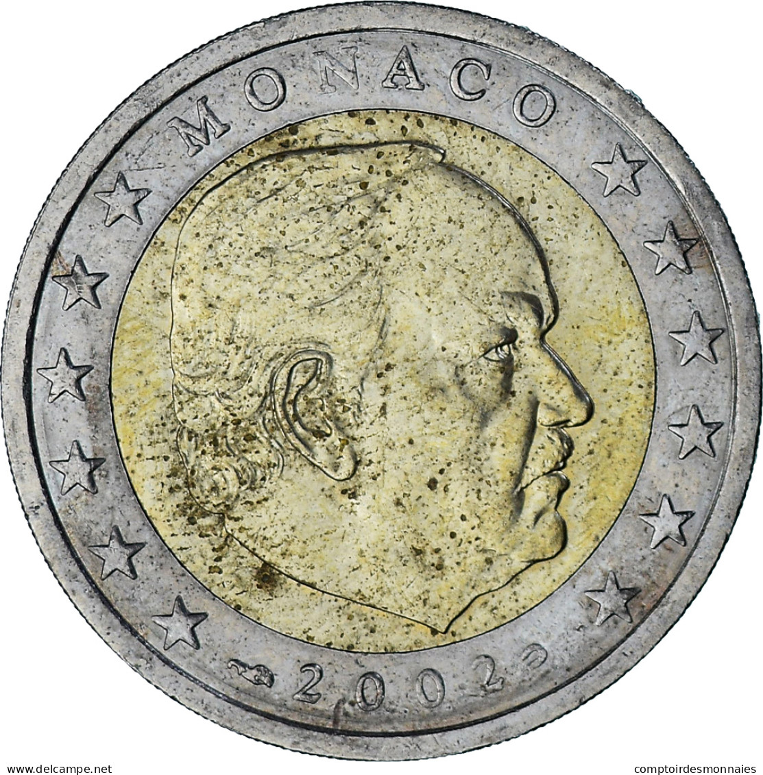 Monaco, Rainier III, 2 Euro, 2002, Paris, TTB, Bimétallique, Gadoury:MC179 - Monaco