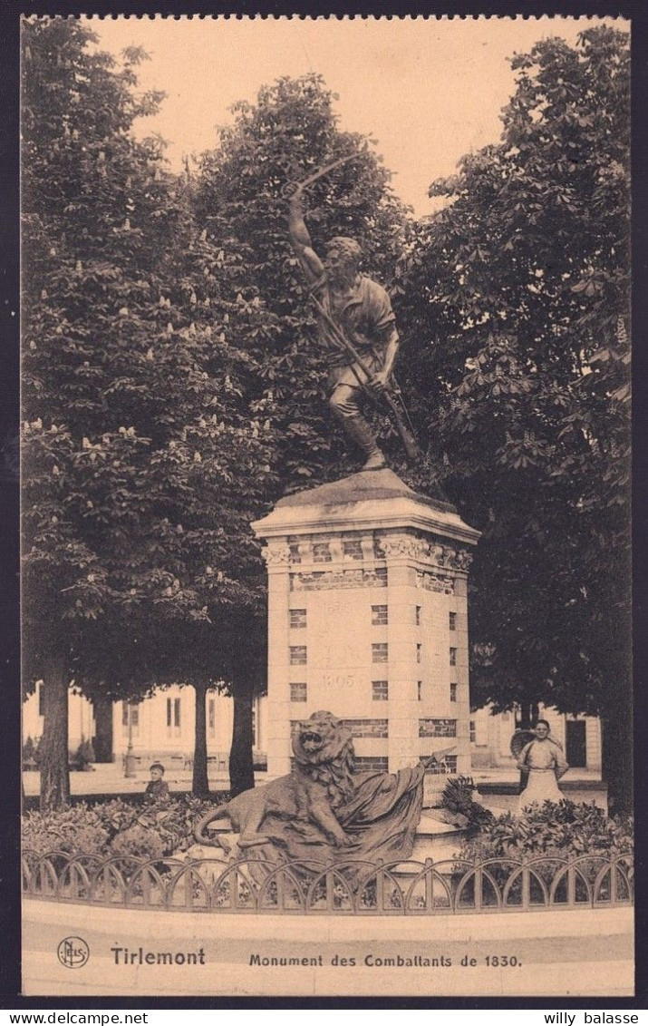 +++ CPA - TIENEN - TIRLEMONT - Monument Des Combattants De 1830  // - Tienen