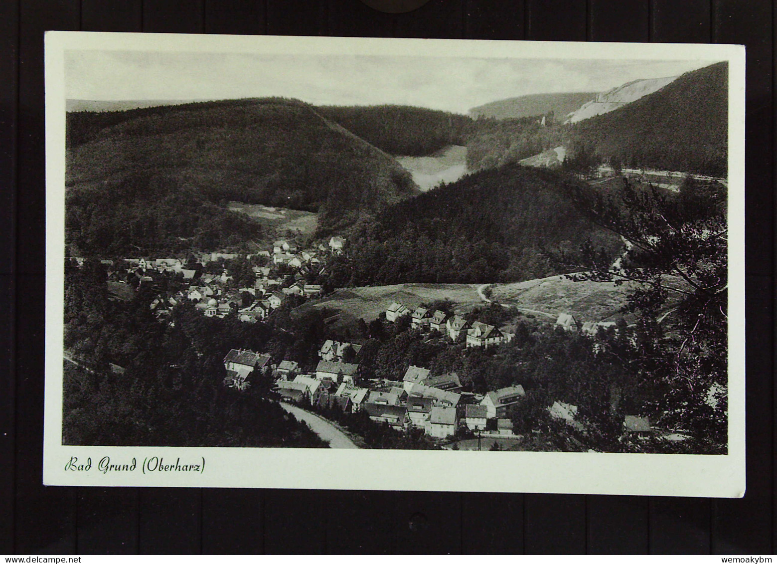 DR: Ansichtskarte Von Bad Grund (Ober-Harz) Gesamtansicht Um 1940 Ungebraucht  - Bad Grund