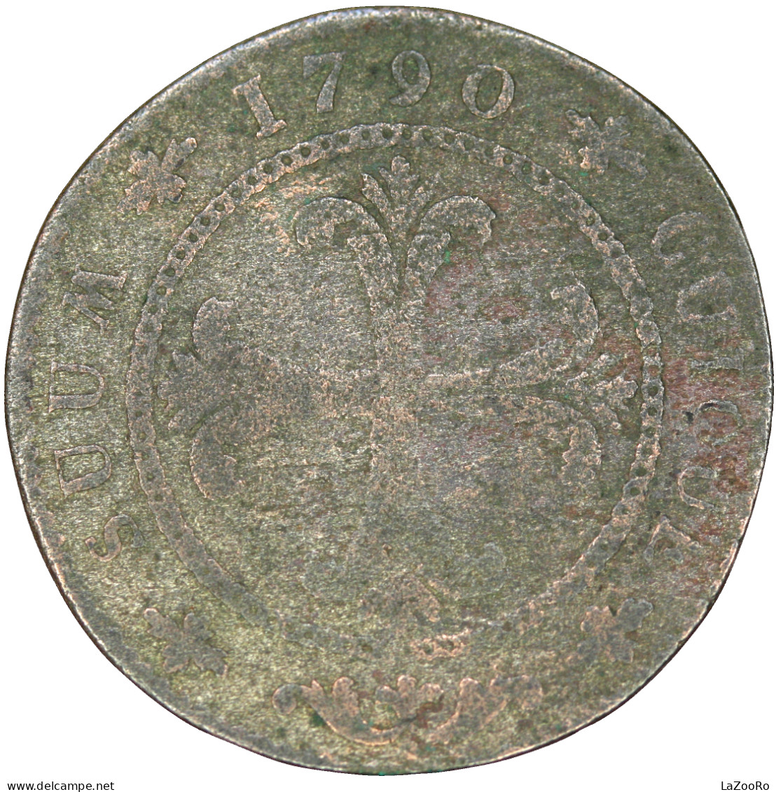 LaZooRo: Switzerland Neuchatel 4 Kreuzer 1790 F - Silver - Kanton Neuenburg