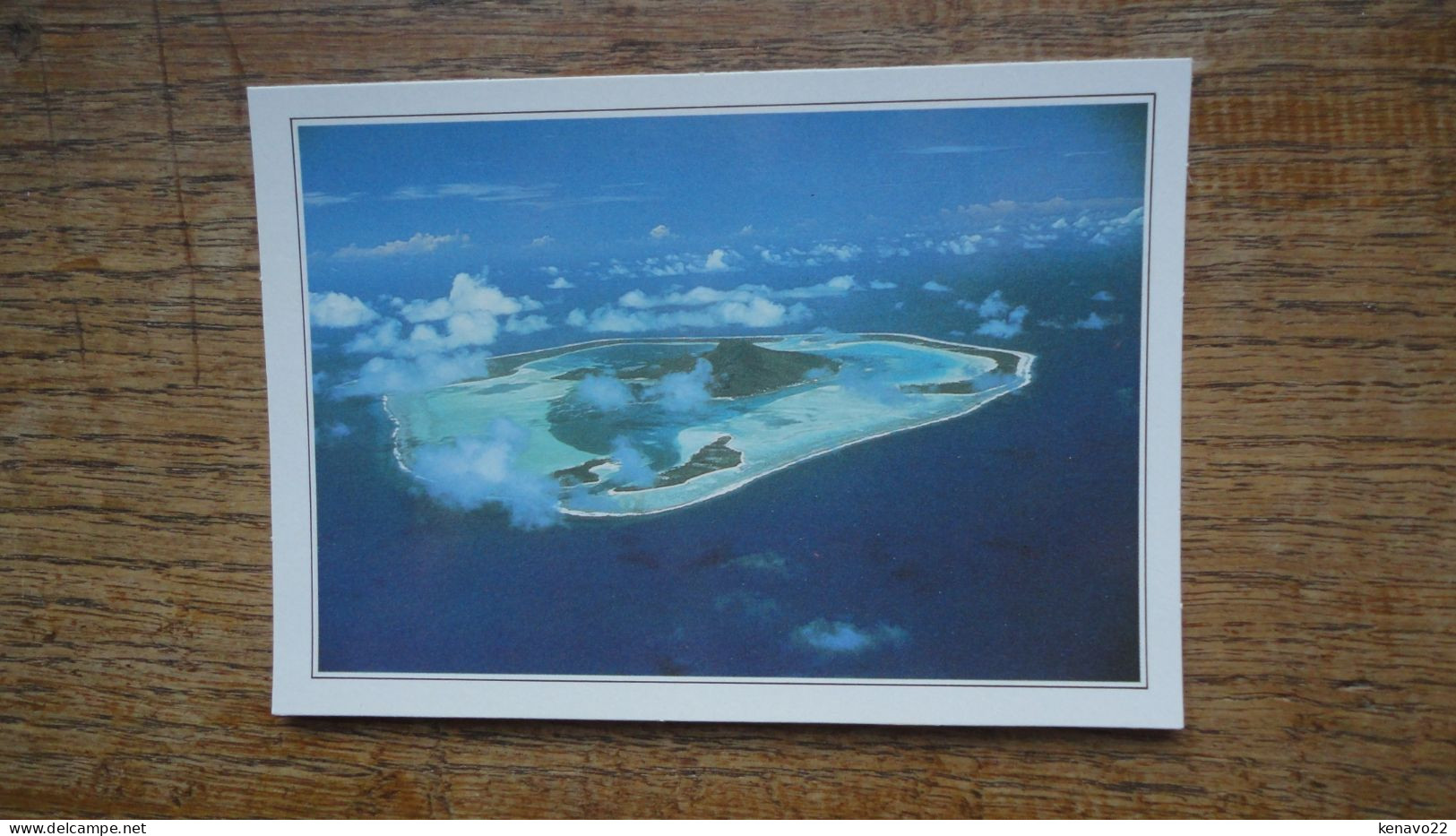 Maupiti , L'île Vue D'avion - Polynésie Française