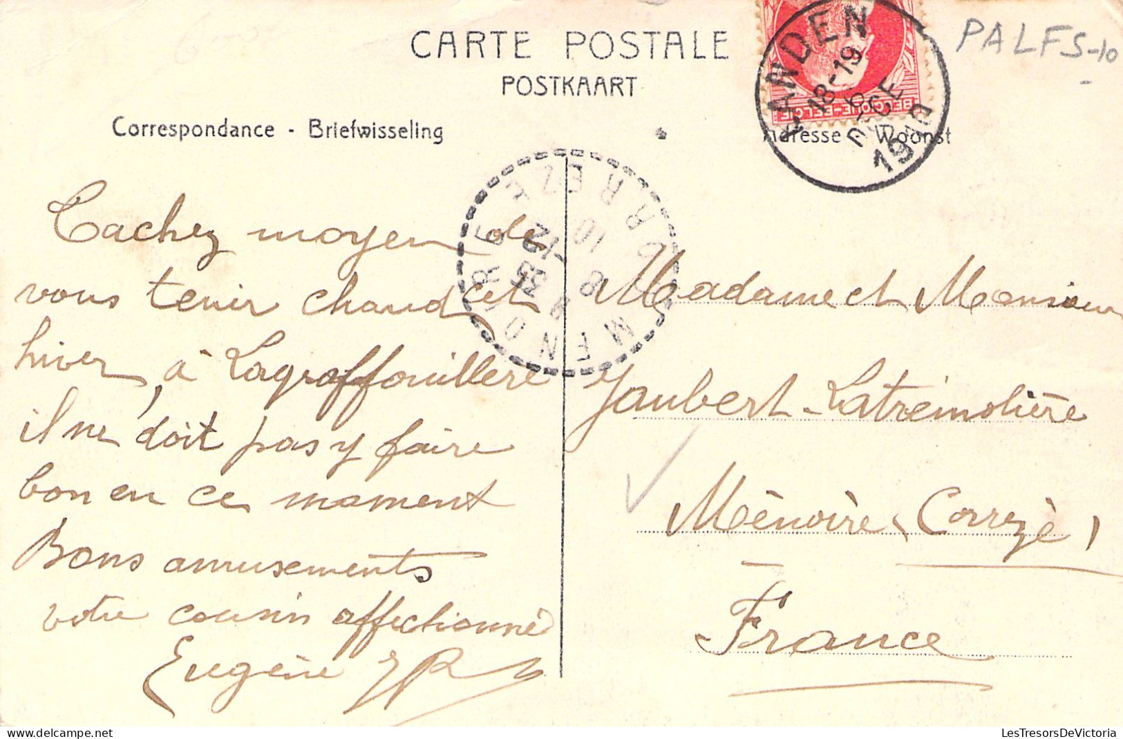 BELGIQUE - Waremme - La Gendarmerie Et La Justice De Paix - Edit Charlier - Carte Postale Ancienne - Waremme