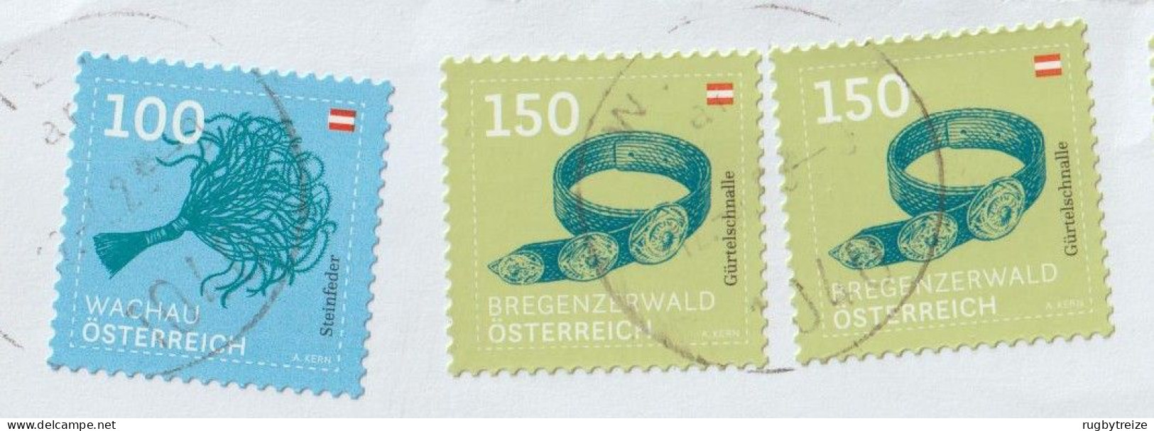 6996 Lettre Cover Registered Recommandé AUTRICHE AUSTRIA OSTERREICH PND RTS Return To Sender Ambassade - Lettres & Documents