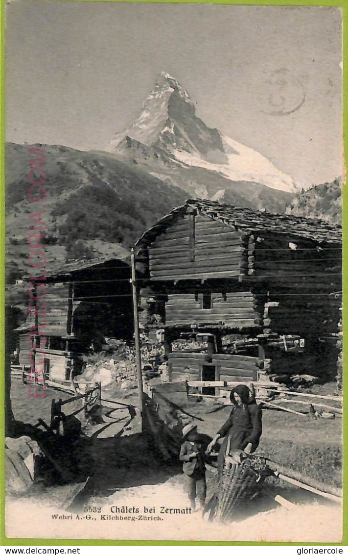 Ad6753 - SWITZERLAND Schweitz - Ansichtskarten VINTAGE POSTCARD - Zermatt - Matt