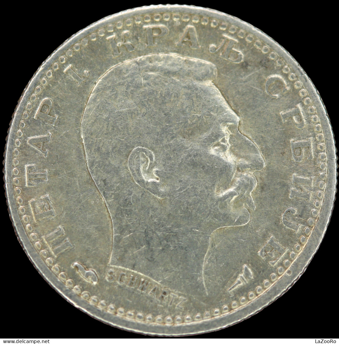 LaZooRo: Serbia 50 Para 1915 UNC - Silver - Serbia