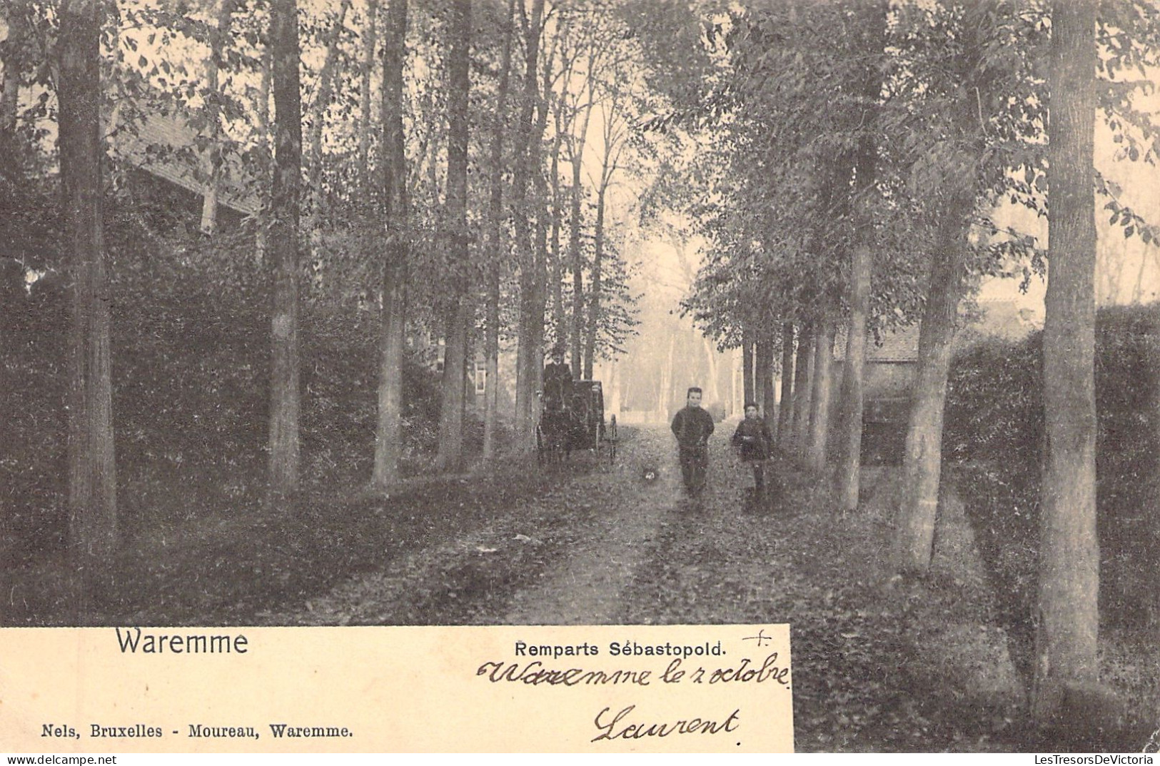 BELGIQUE - Waremme - Remparts Sebastopold - Nels - Carte Postale Ancienne - Borgworm