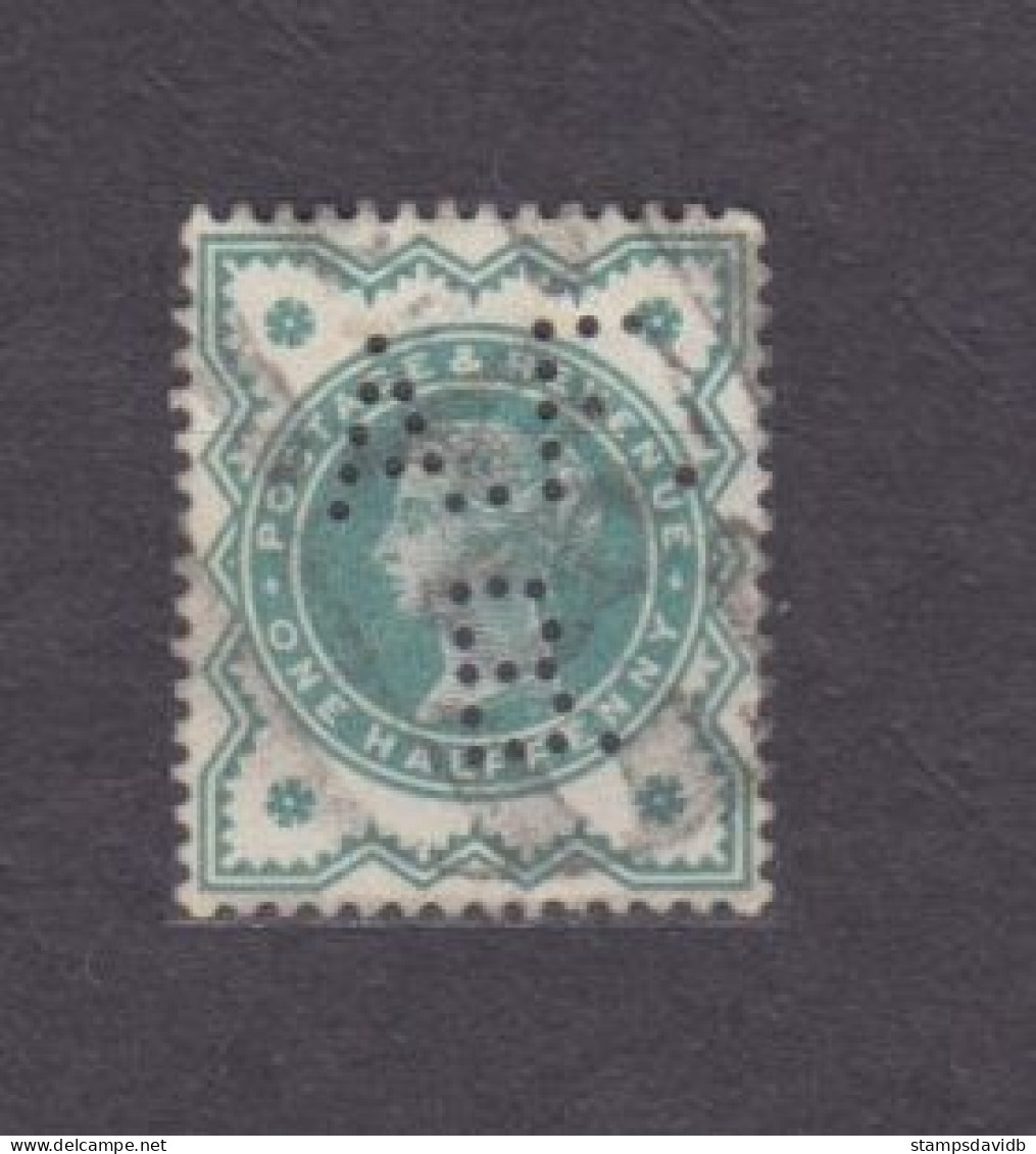 1900 Great Britain  100 MLH Queen Victoria - 'PERFIN' - Ongebruikt