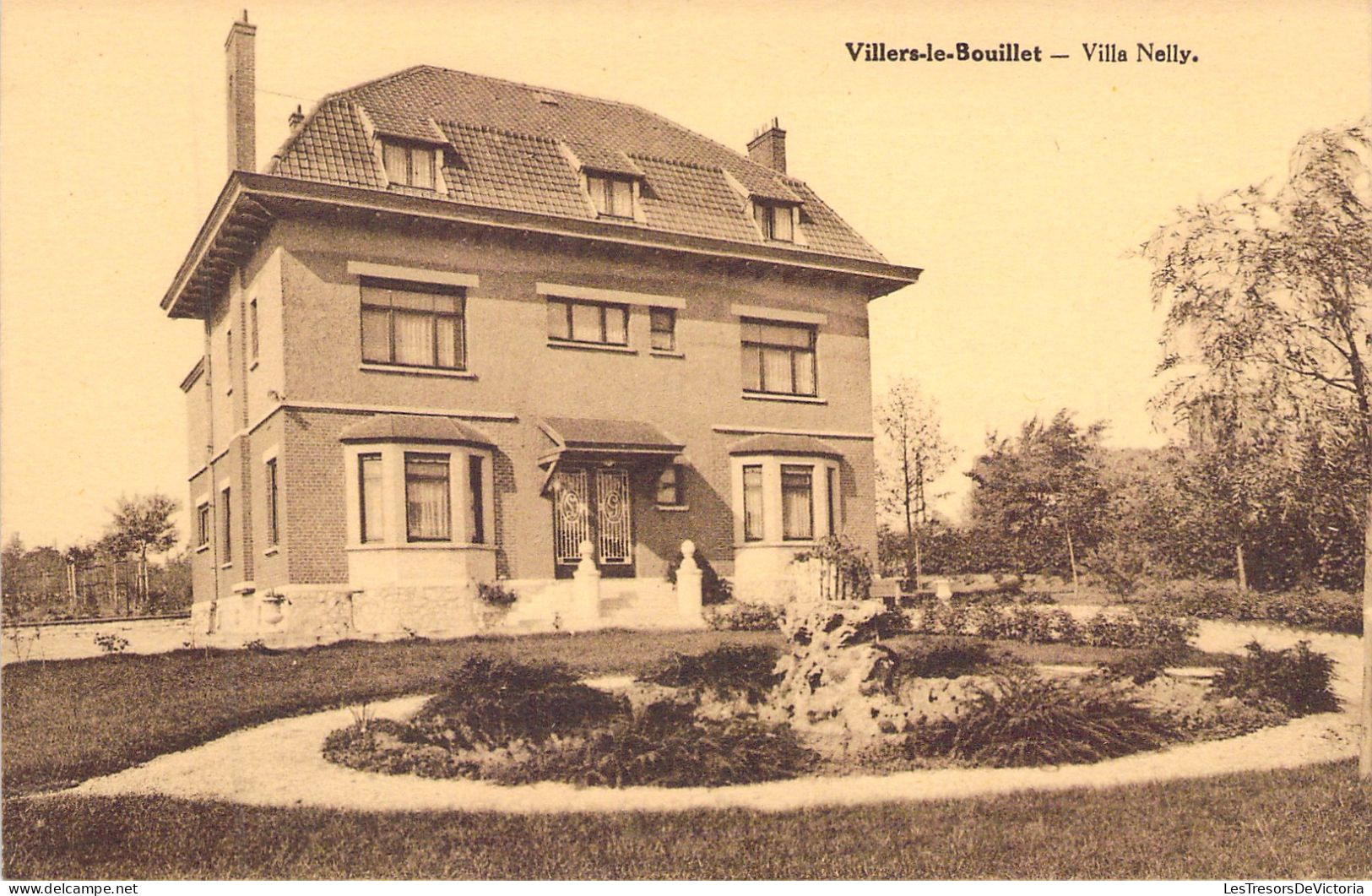 BELGIQUE - Villers Le Bouillet - Villa Nelly - Desaix - Carte Postale Ancienne - Villers-le-Bouillet