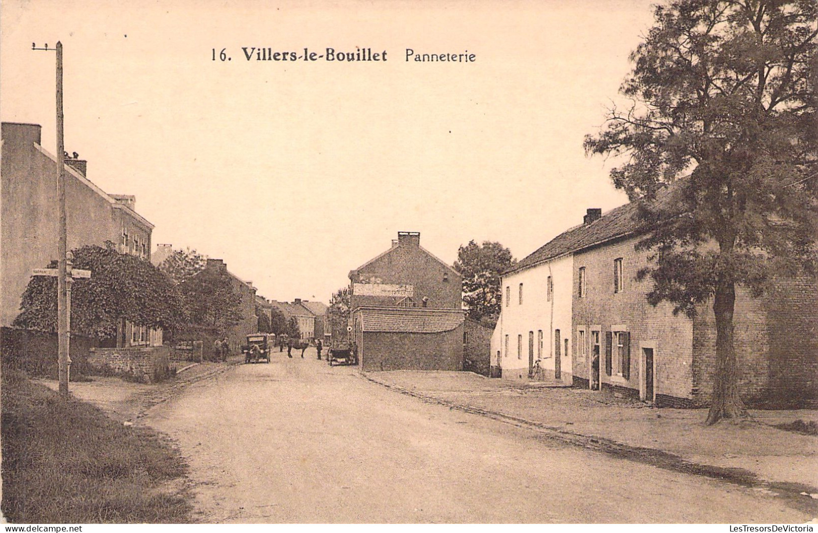 BELGIQUE - Villers Le Bouillet - Panneterie - Edit Cuivers Lemye - Carte Postale Ancienne - Villers-le-Bouillet