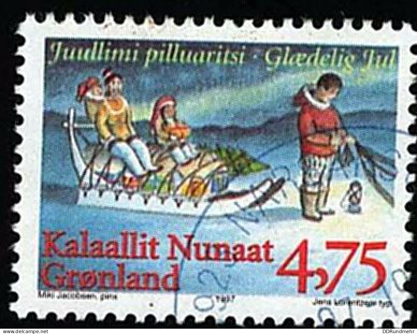 1997 Christmas Michel GL 314 Stamp Number GL 328 Yvert Et Tellier GL 293 Stanley Gibbons GL 327 Used - Gebraucht