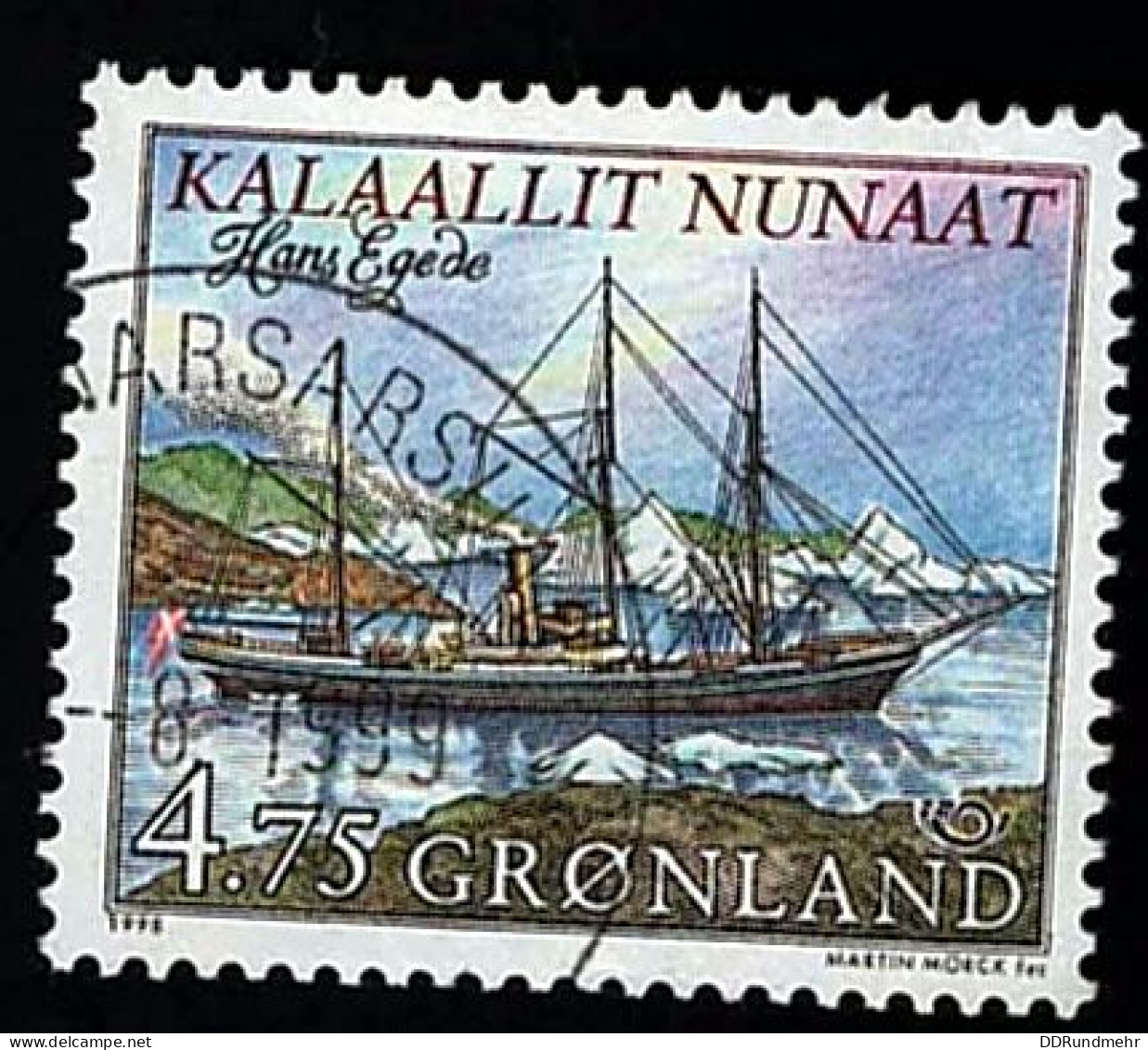 1998 Norden Michel GL 328y Stamp Number GL 339 Yvert Et Tellier GL 307 Stanley Gibbons GL 341 Used - Used Stamps