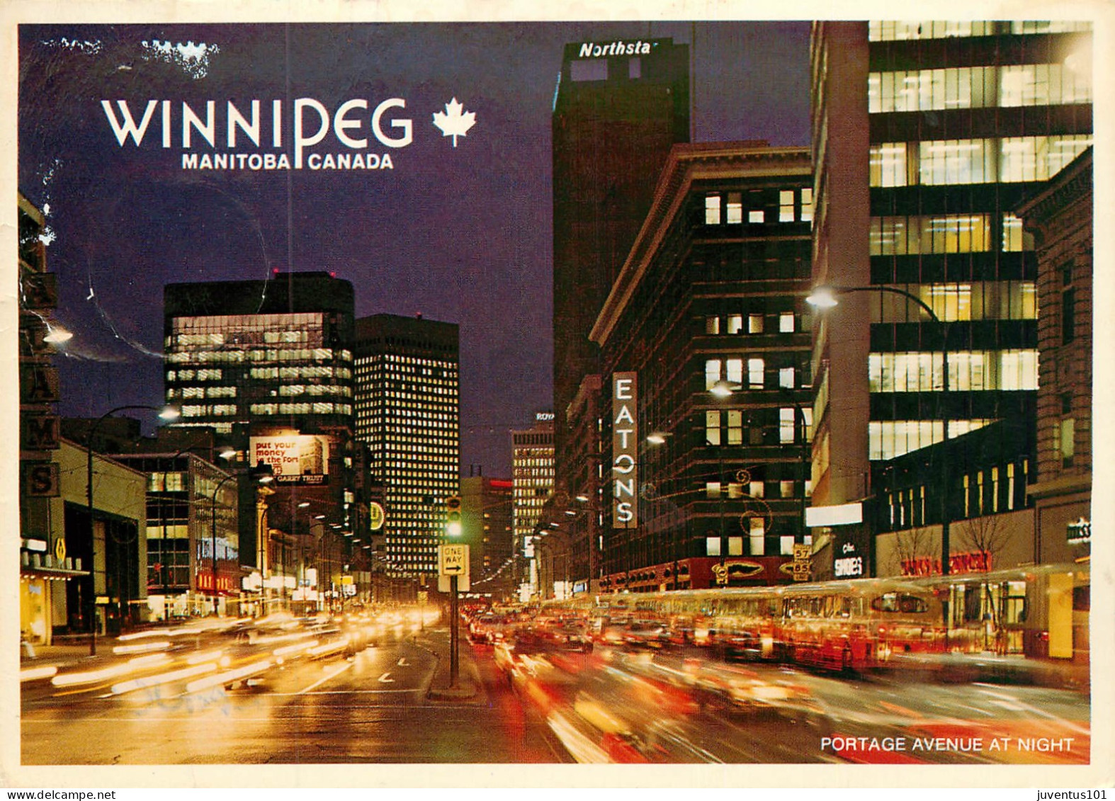 CPSM Winnipeg-Timbre-En L'état       L2378 - Winnipeg