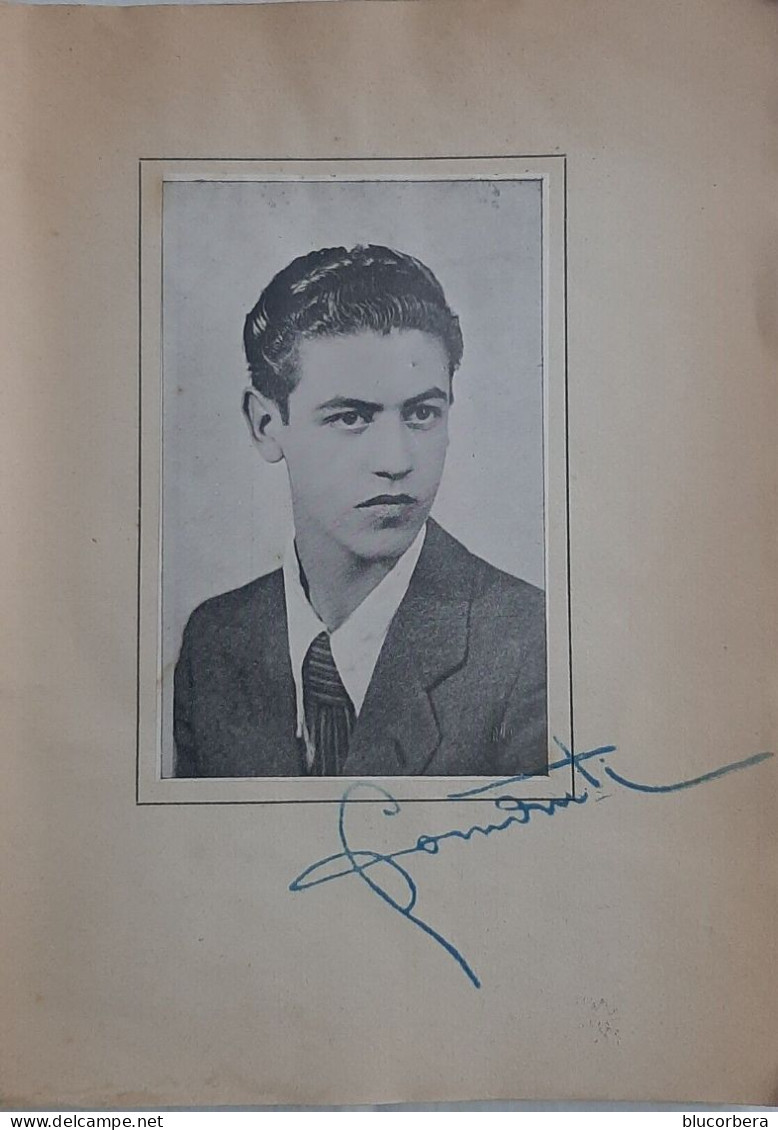 CALTANISSETTA: L'UOMO DAL NEO DI CIANO DOMANTI - Con Foto E Autografo -  1936 TIP. GINEVRA BROSS. EDIT. RARO- PAG. 175 - Novelle, Racconti