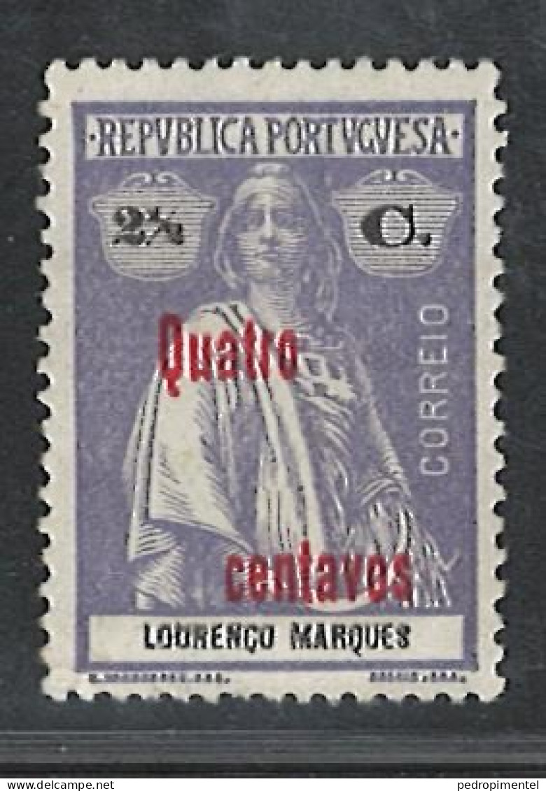 Portugal Lourenço Marques 1920-21 "Ceres" Condition MNG Mundifil #174 - Lourenco Marques