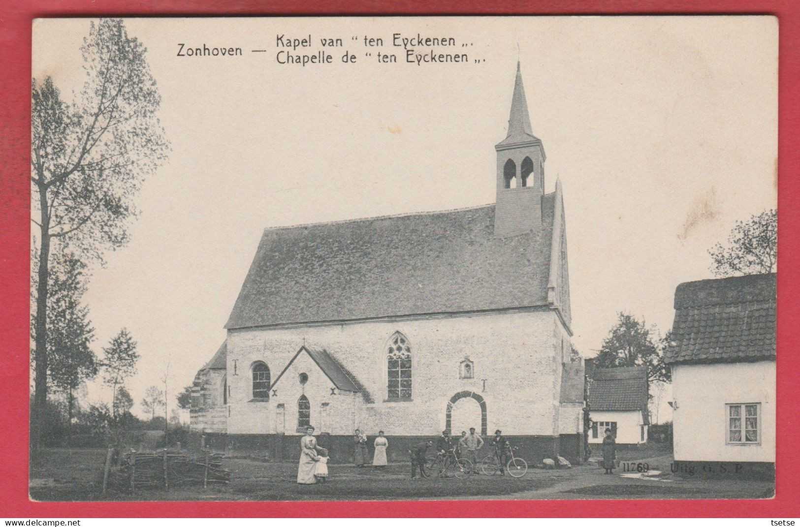 Zonhoven - Chapelle De " Ten Eyckenen "... Geanimeerd ( Verso Zien ) - Zonhoven
