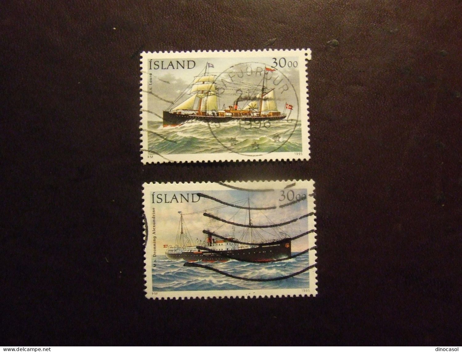 ISLANDA 1985 NAVI USATO - Usati