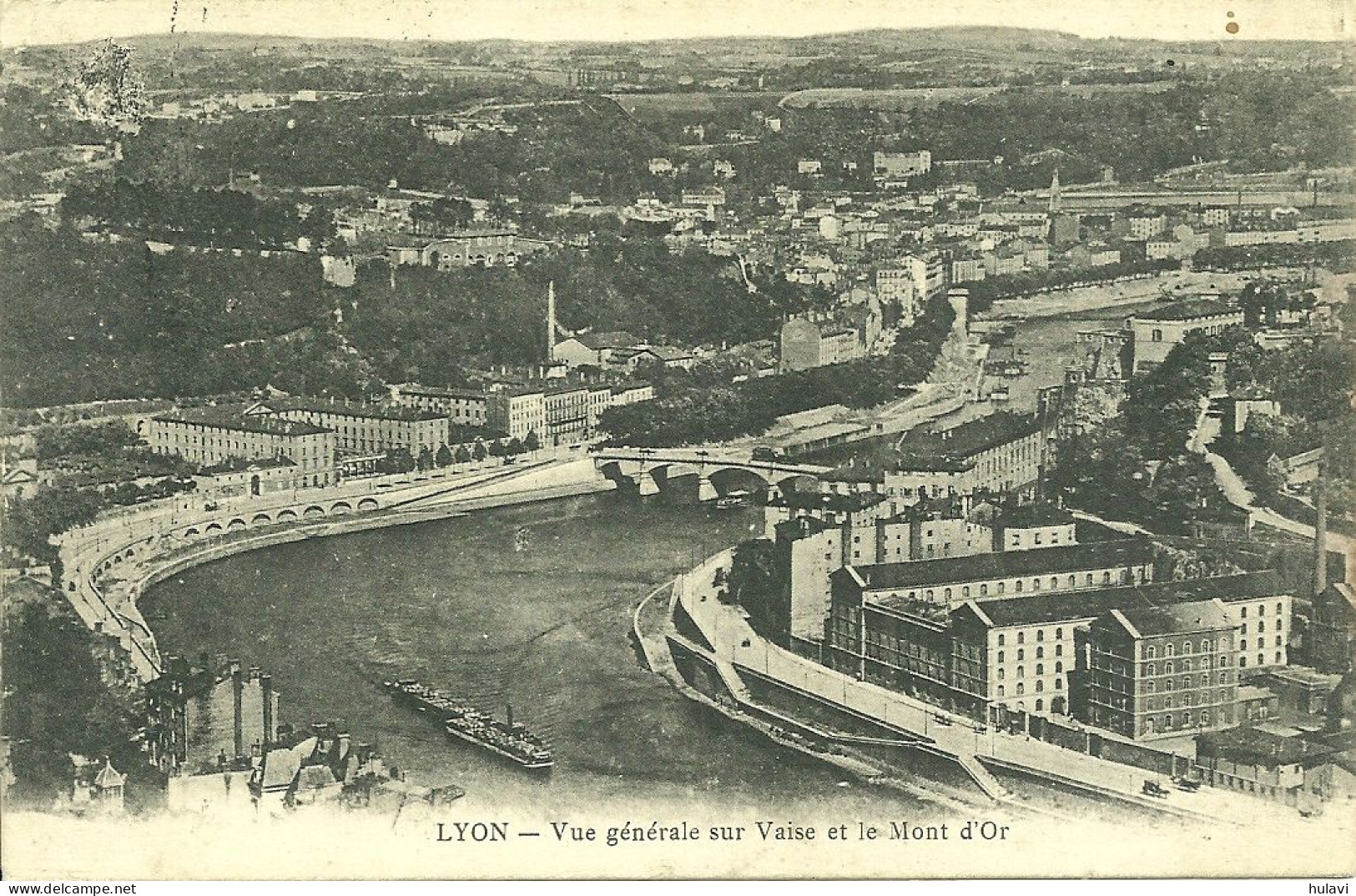 69  LYON 9° - VUE GENERALE SUR VAISE ET LE MONT D' OR (ref A5512) - Lyon 9