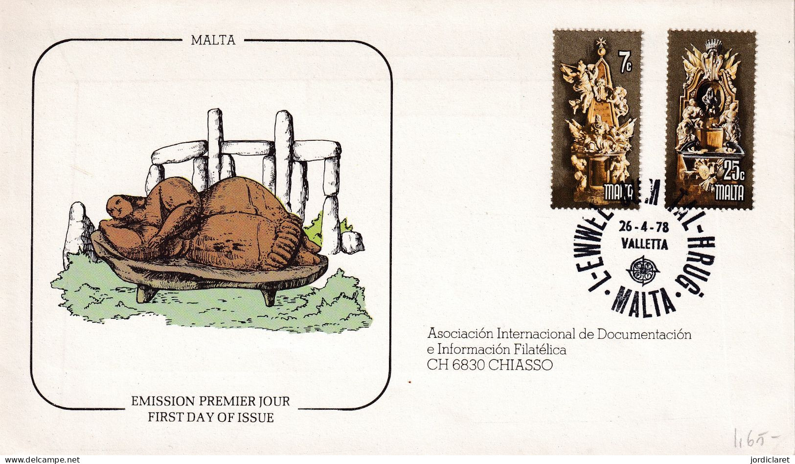 FDC  1978 - Malte