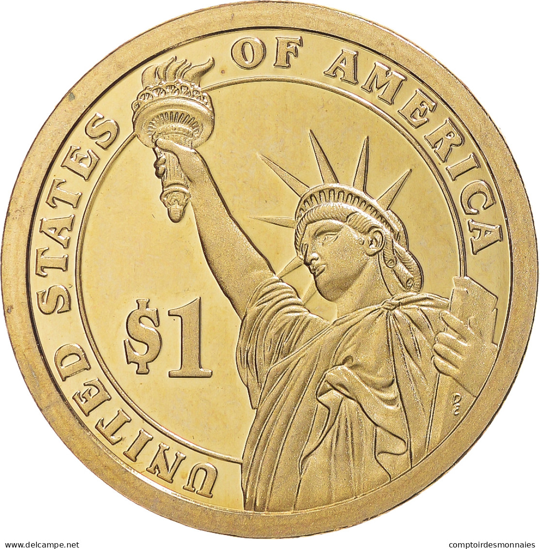 Monnaie, États-Unis, Andrew Johnson, Dollar, 2011, U.S. Mint, San Francisco - 2007-…: Presidents