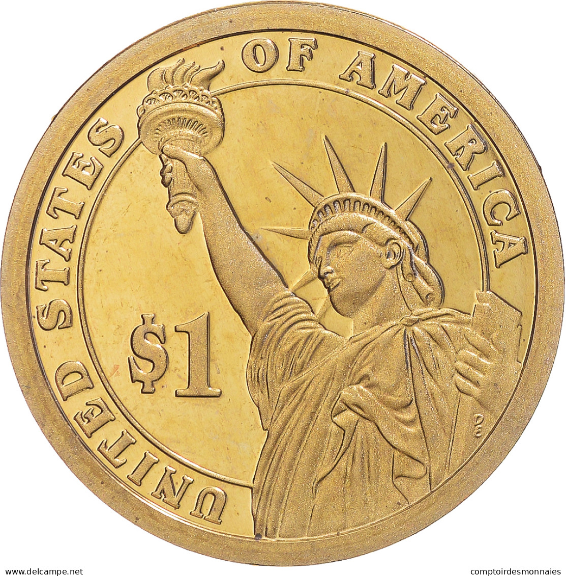 Monnaie, États-Unis, Benjamin Harrison, Dollar, 2012, U.S. Mint, San Francisco - 2007-…: Presidents