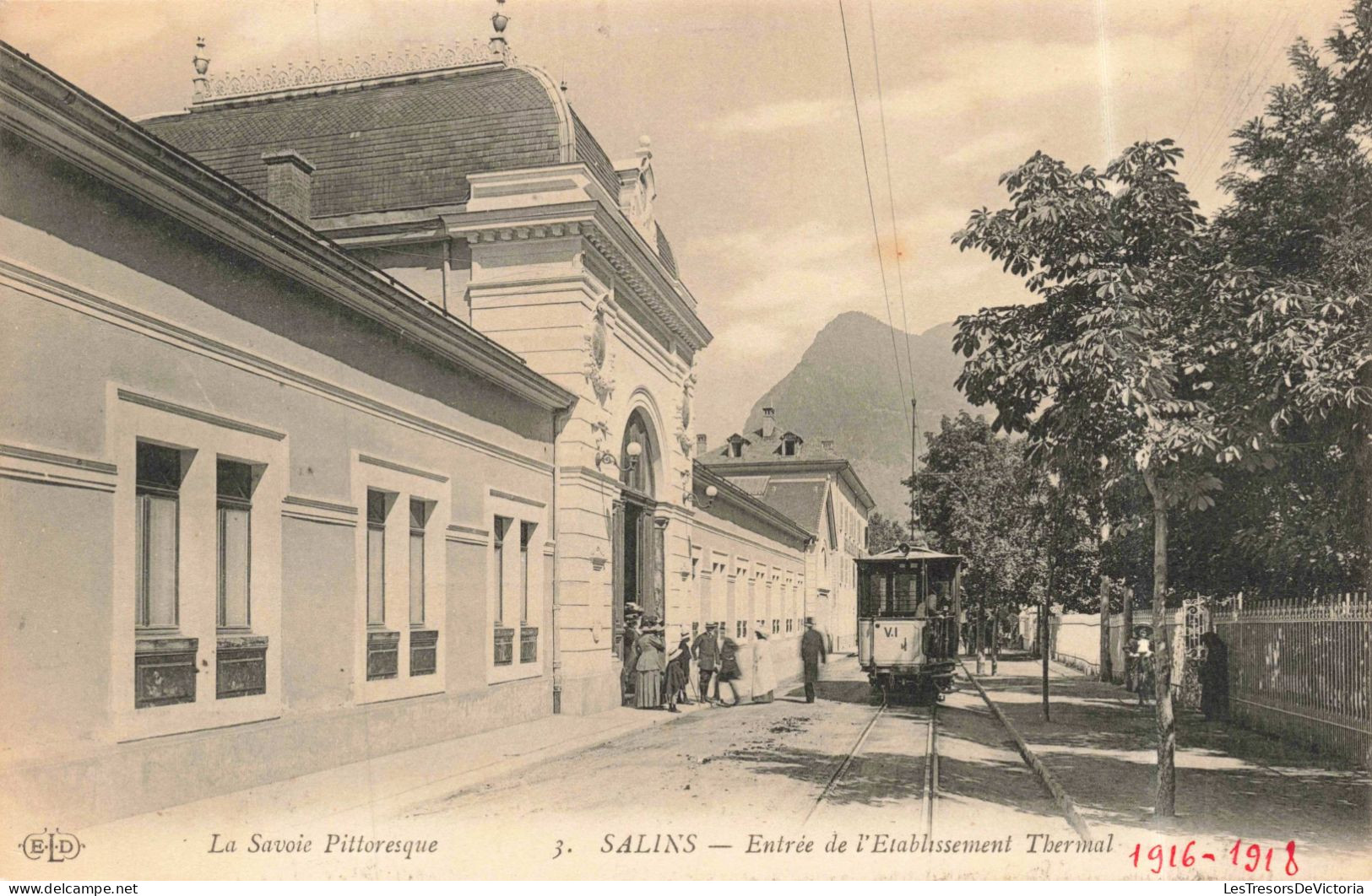 FRANCE - Dole - Salins - Entrée De L'Etablissement Thermal - Carte Postale Ancienne - Dole