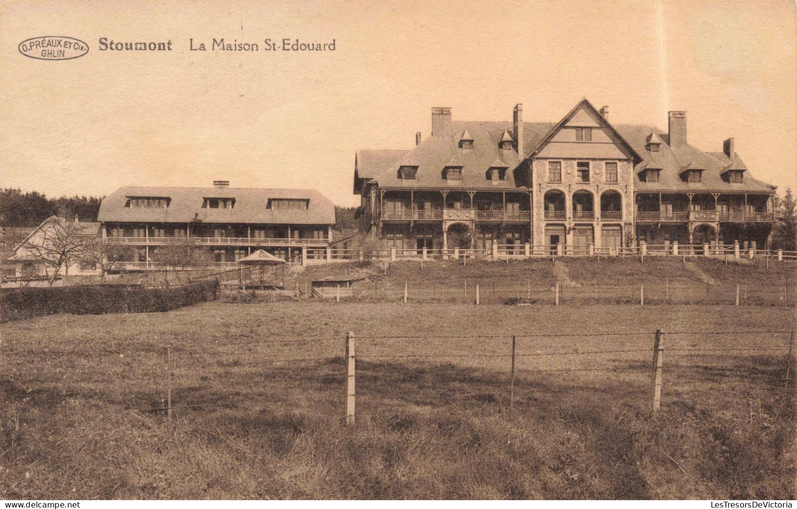 BELGIQUE - Stoumont - La Maison St Edouare -  Carte Postale Ancienne - Stoumont