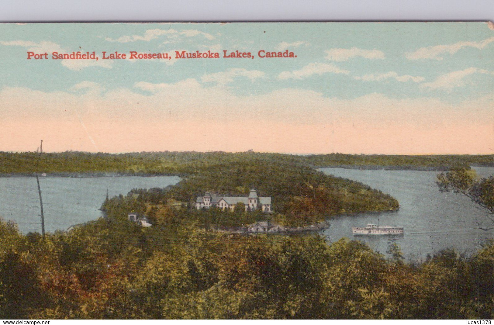 MUSKOKA LAKES / PORT SANDFIELD / LAKE ROSSEAU - Muskoka