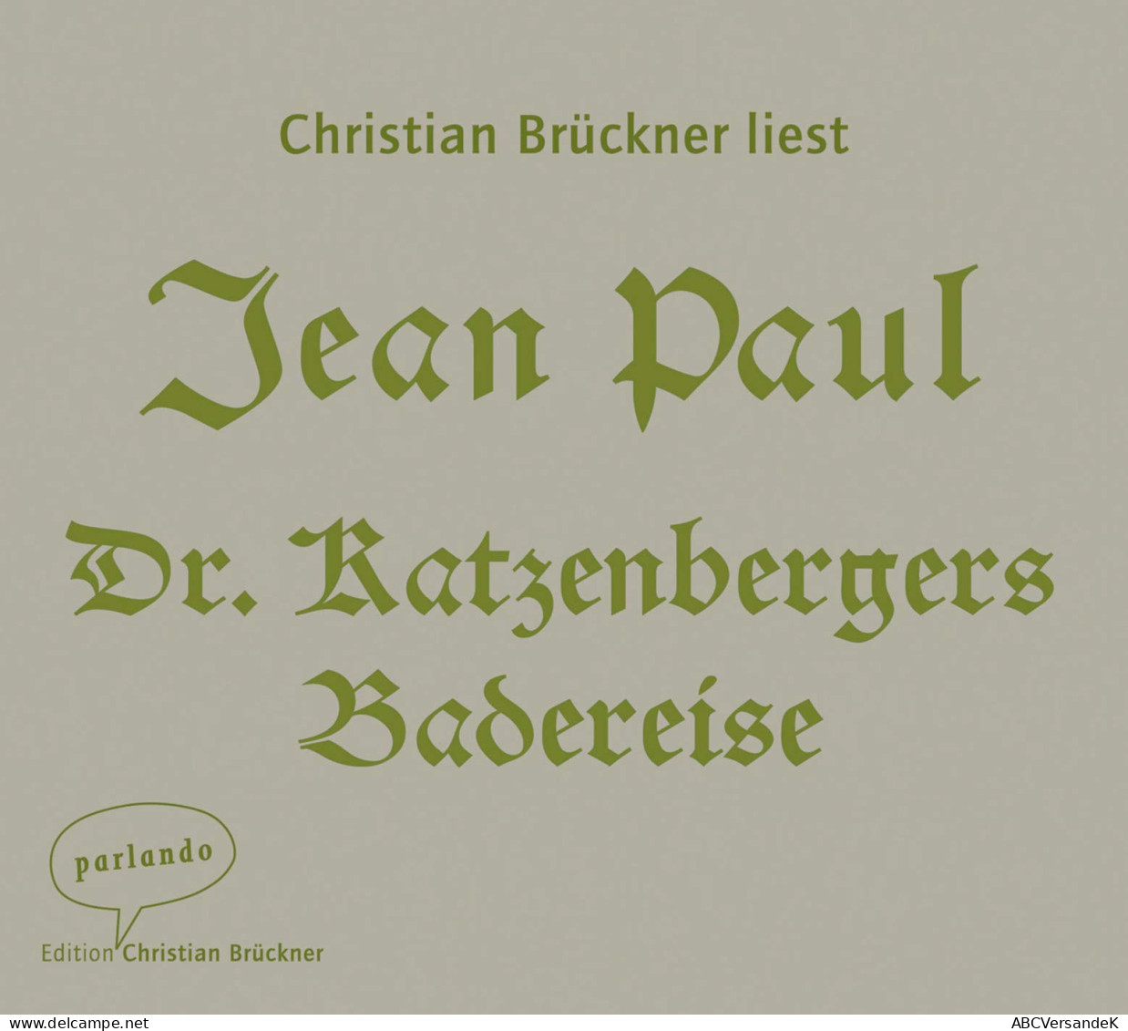 Dr. Katzenbergers Badereise - CD