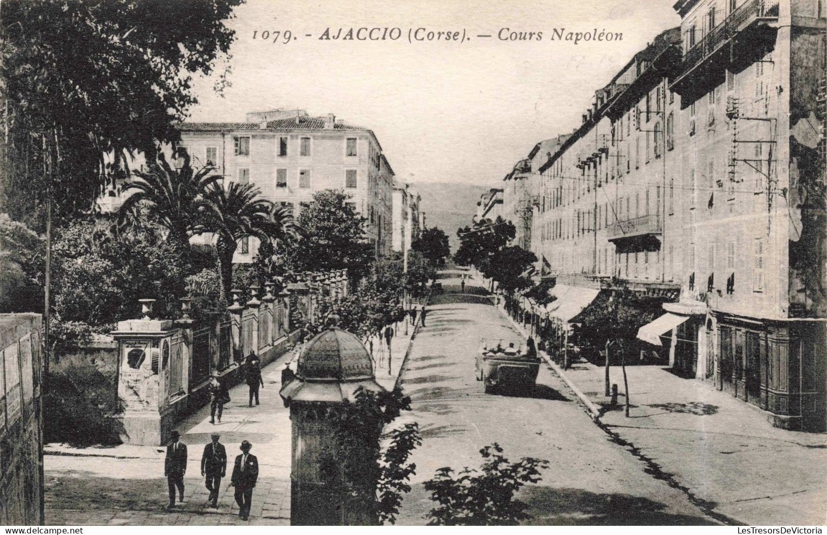 FRANCE - Ajaccio - Corse - Cours Napoléon - Animé - Carte Postale Ancienne - Ajaccio
