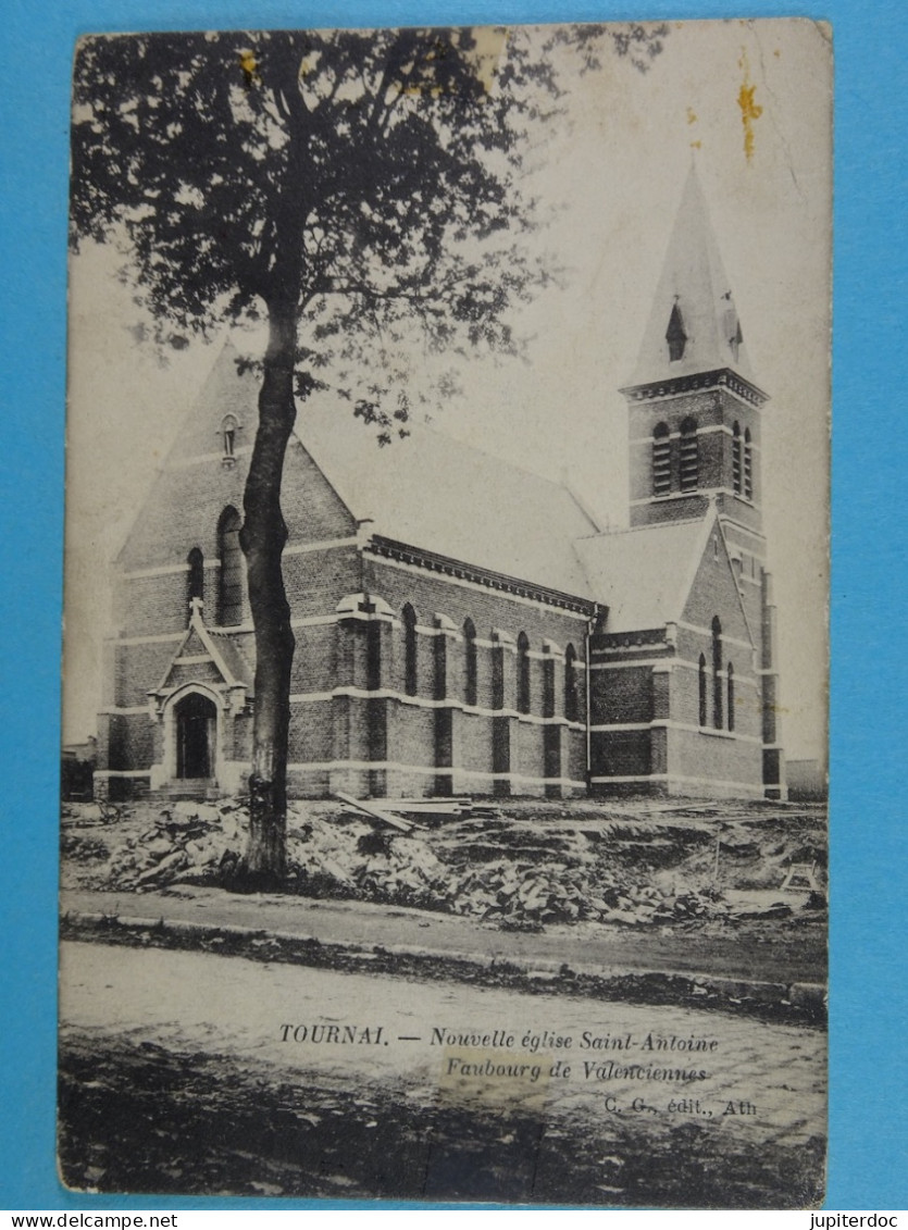 Tournai Nouvelle église Saint-Antoine Faubourg De Valenciennes - Tournai