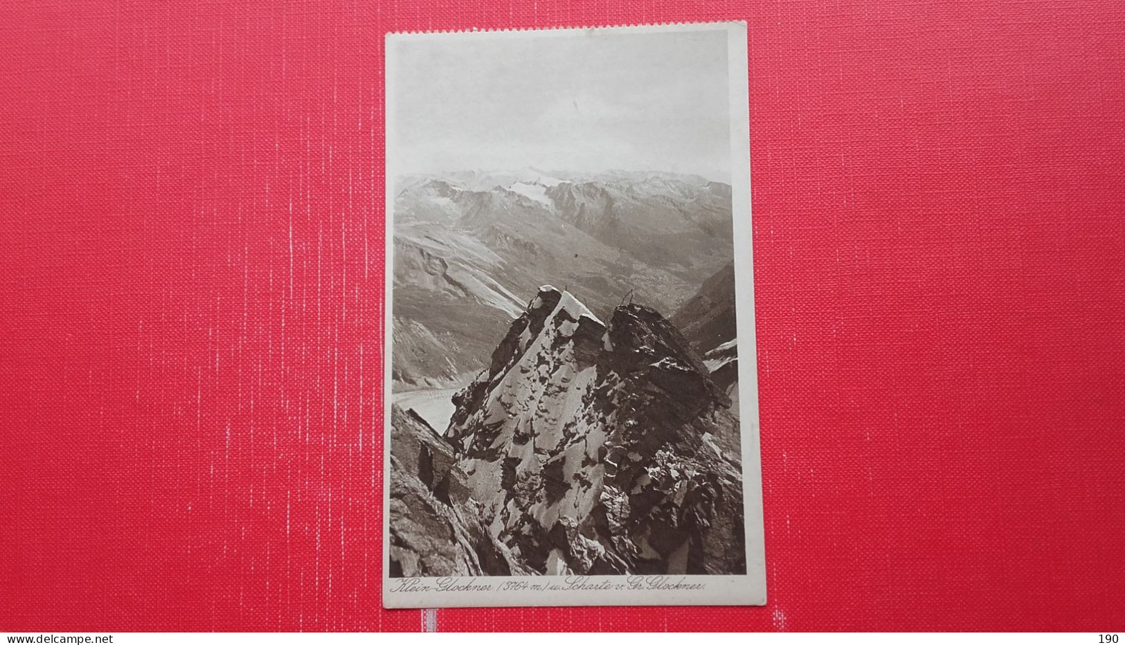 8 postcards.Grossglockner.Karl Jurischek,Salzburg