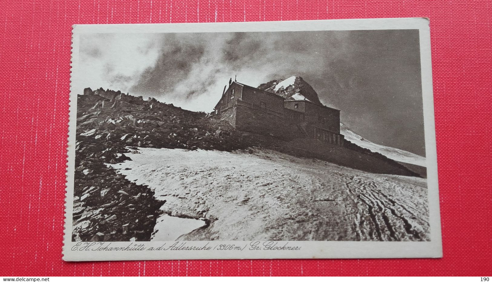 8 postcards.Grossglockner.Karl Jurischek,Salzburg