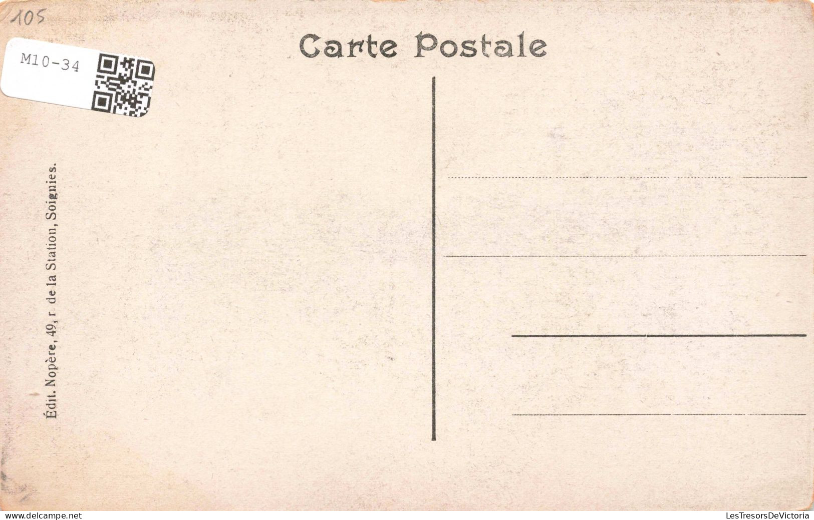 BELGIQUE - Soignies - Ecole Moyenne Des Garçons - Carte Postale Ancienne - Soignies