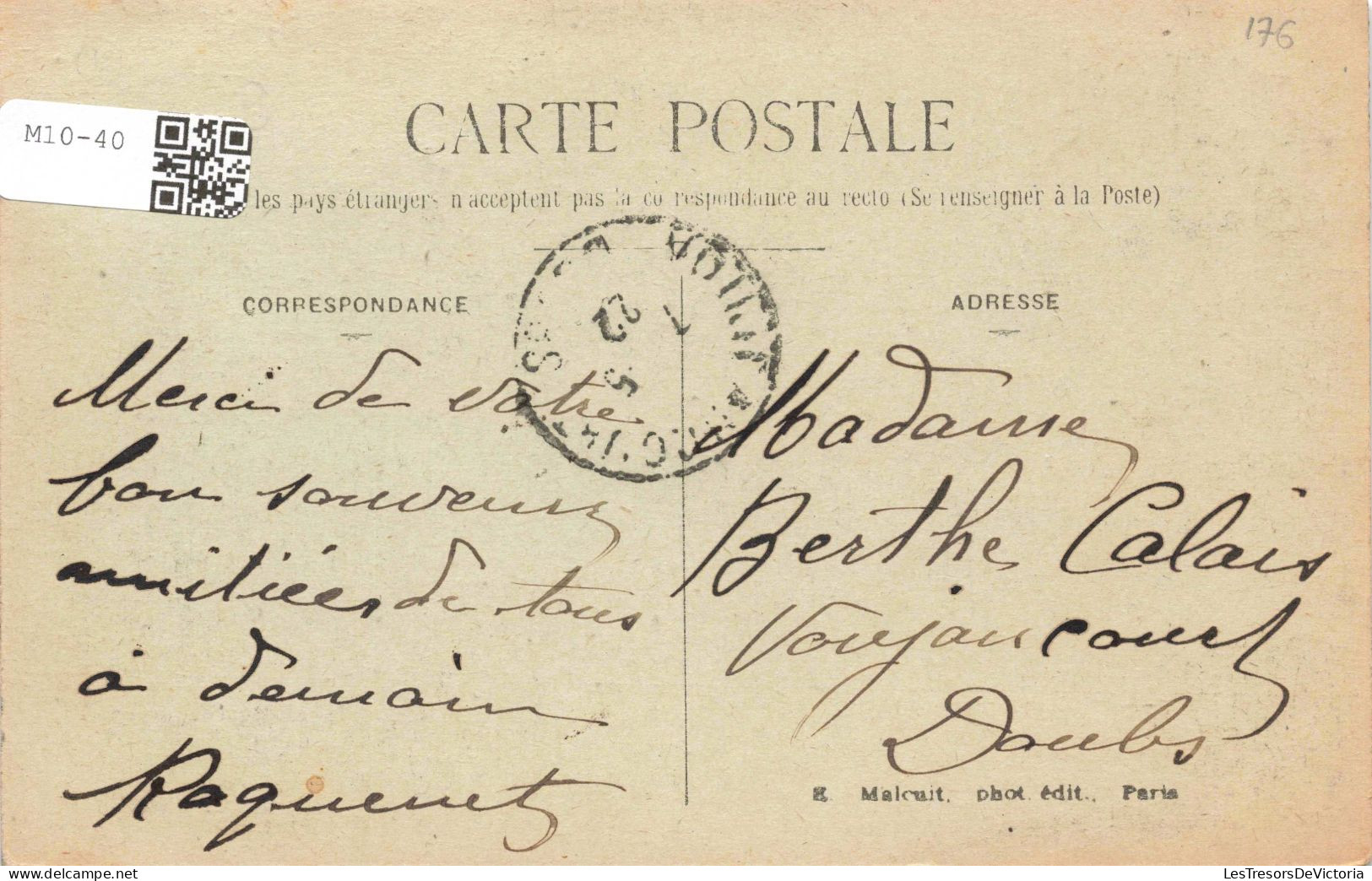 FRANCE - Malakoff Vanves - Institution Notre Dame De France - Carte Postale Ancienne - Malakoff