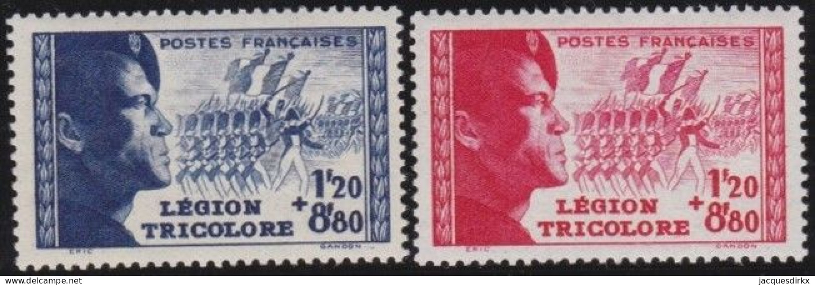 France  .  Y&T   .     565/566   .   **    .    Neuf Avec Gomme Et SANS Charnière - Unused Stamps