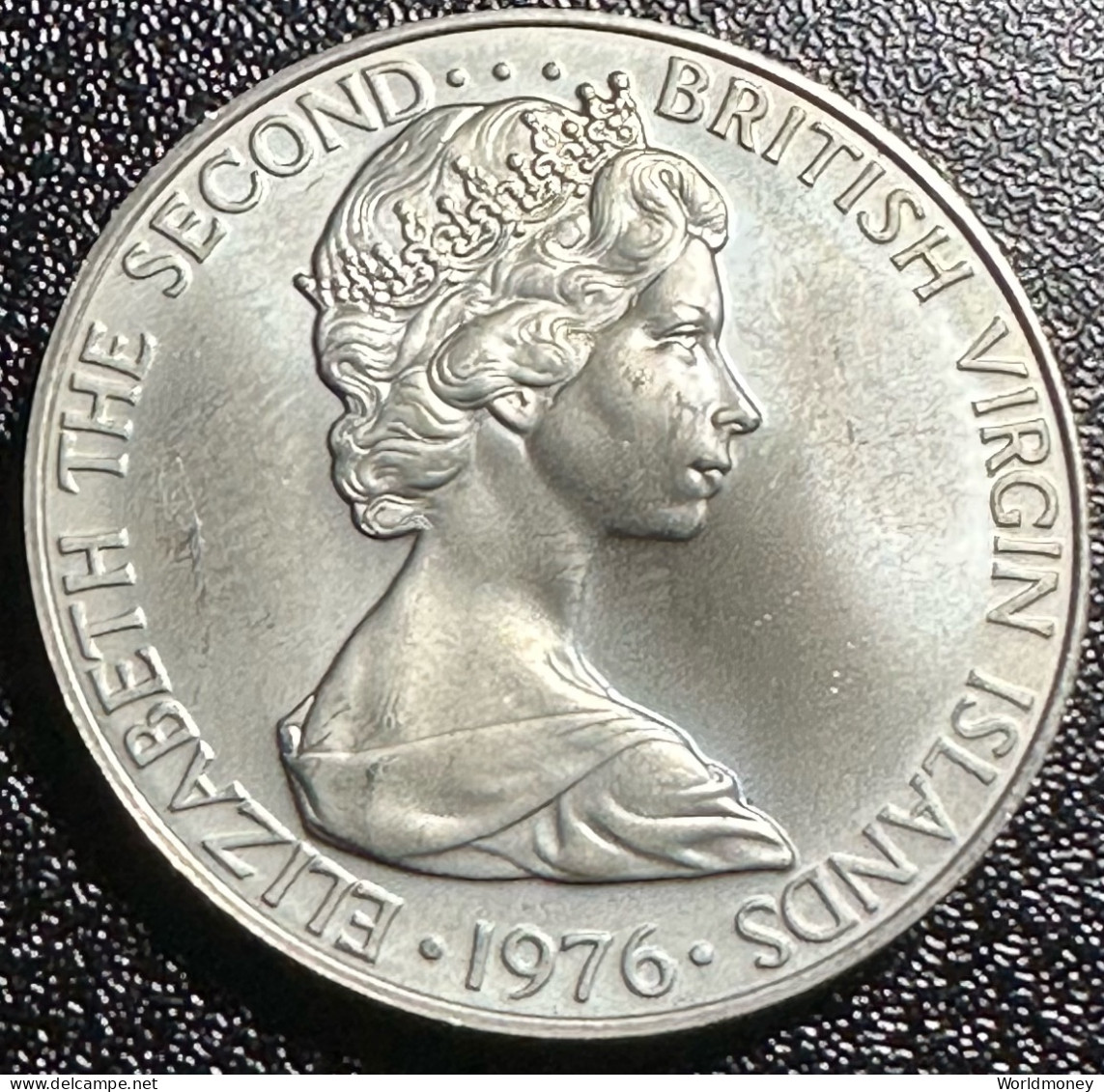 British Virgin Islands 50 Cents 1976 (UNC) - British Virgin Islands