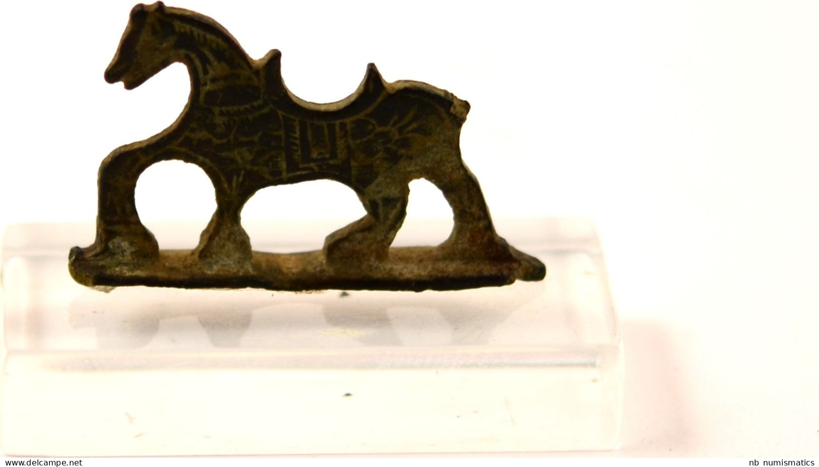 A Decorated Bronze Figure Of A Horse- Ex-Bonhams Auctions - Archaeology