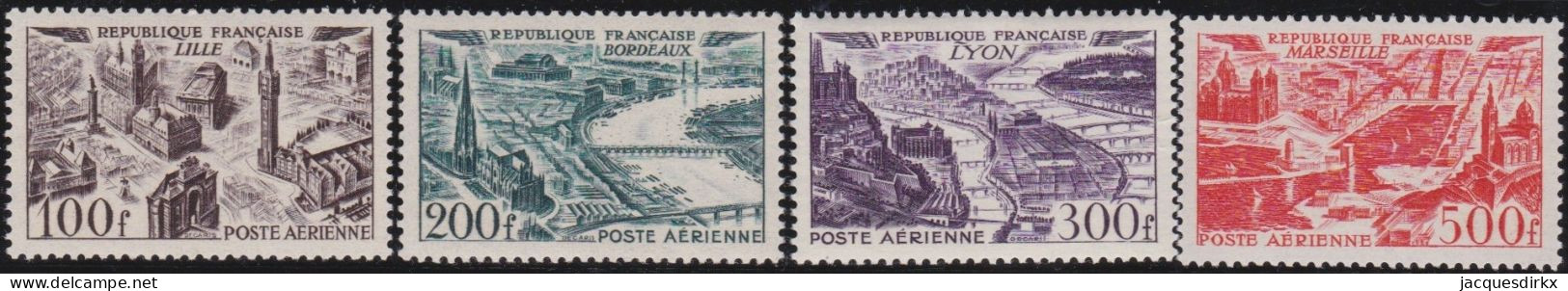 France  .  Y&T   .     PA 24/27  (2 Scans)   .   **    .    Neuf Avec Gomme Et SANS Charnière - 1927-1959 Nuovi