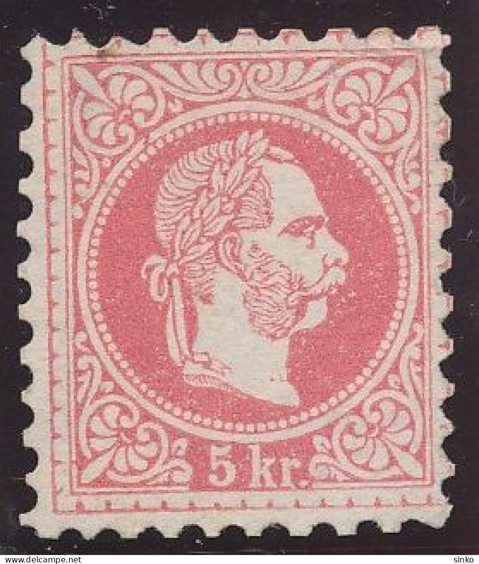 1867. Typography 5kr Stamp - Unused Stamps