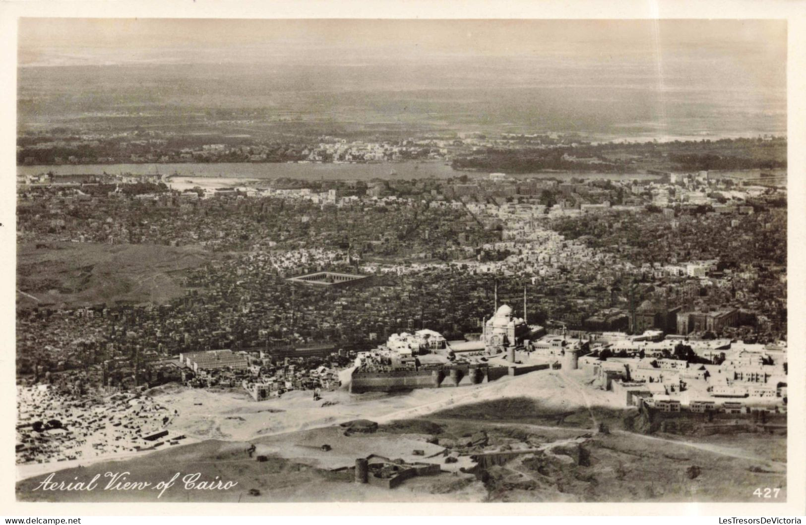 EGYPTE - Le Caire - Vue Aérienne De Caire - Carte Postale Ancienne - El Cairo