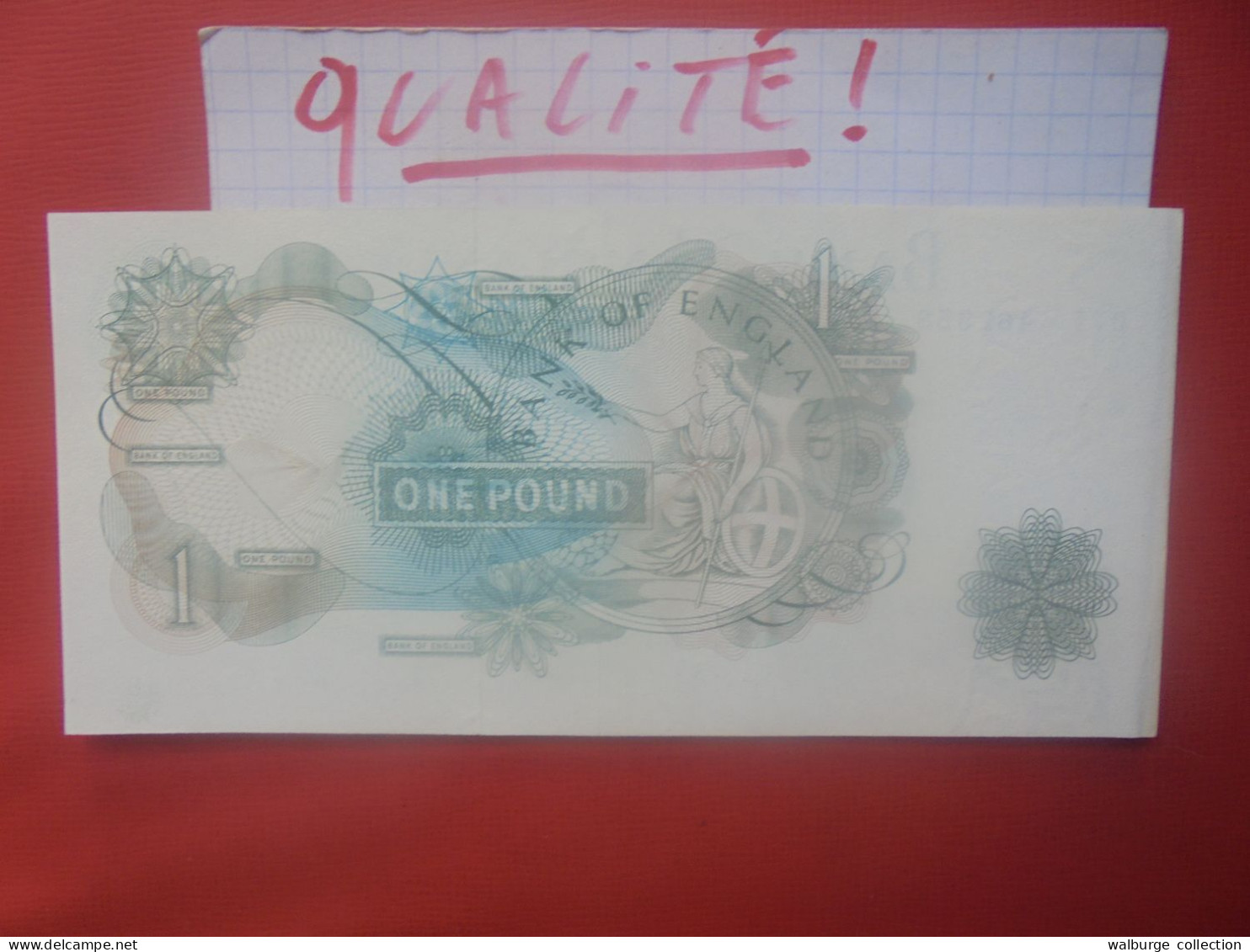 GRANDE-BRETAGNE 1 POUND 1960-61 Peu Circuler TRES BELLE QUALITE (B.30) - 1 Pond