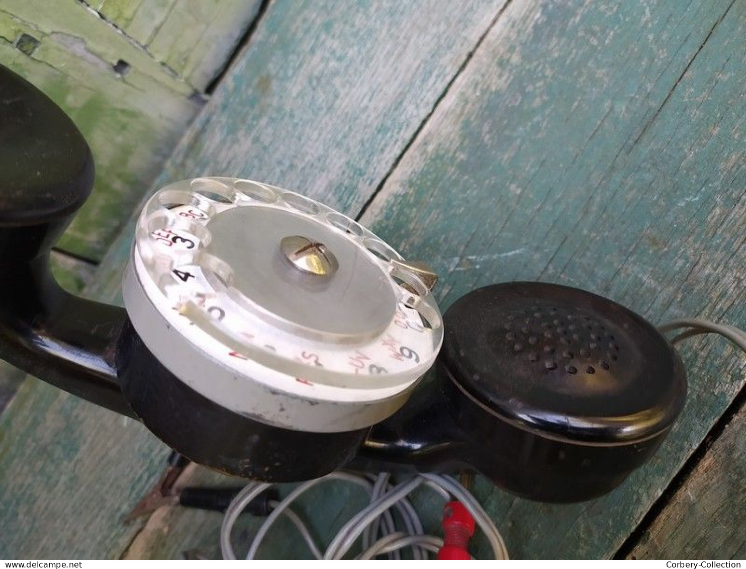 Ancien Téléphone Testeur de Ligne Combiné à Cacran PTT Vintage