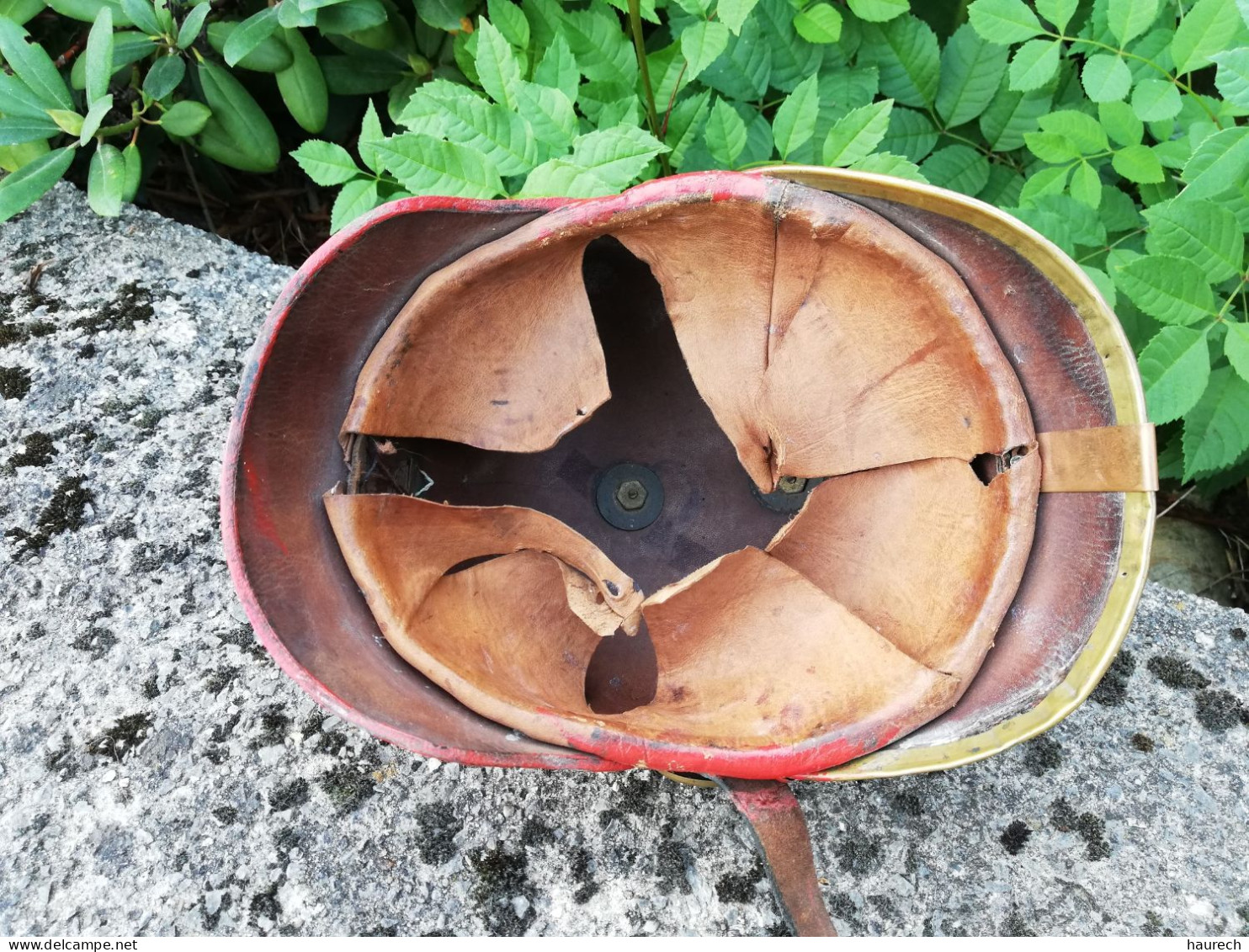 Casque de pompier allemand sur base de casque à pointe