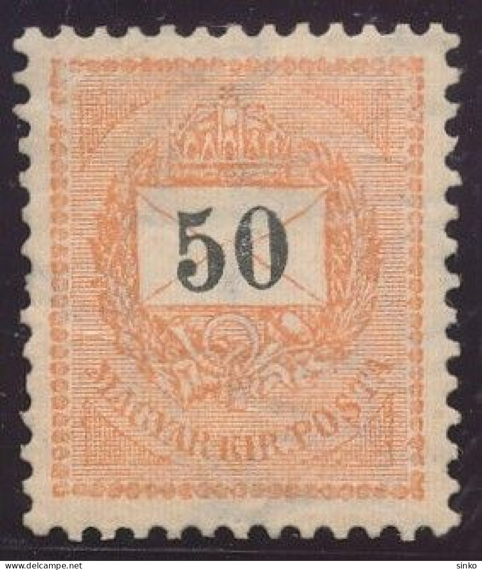 1898. Black Number 50kr Stamp - Neufs