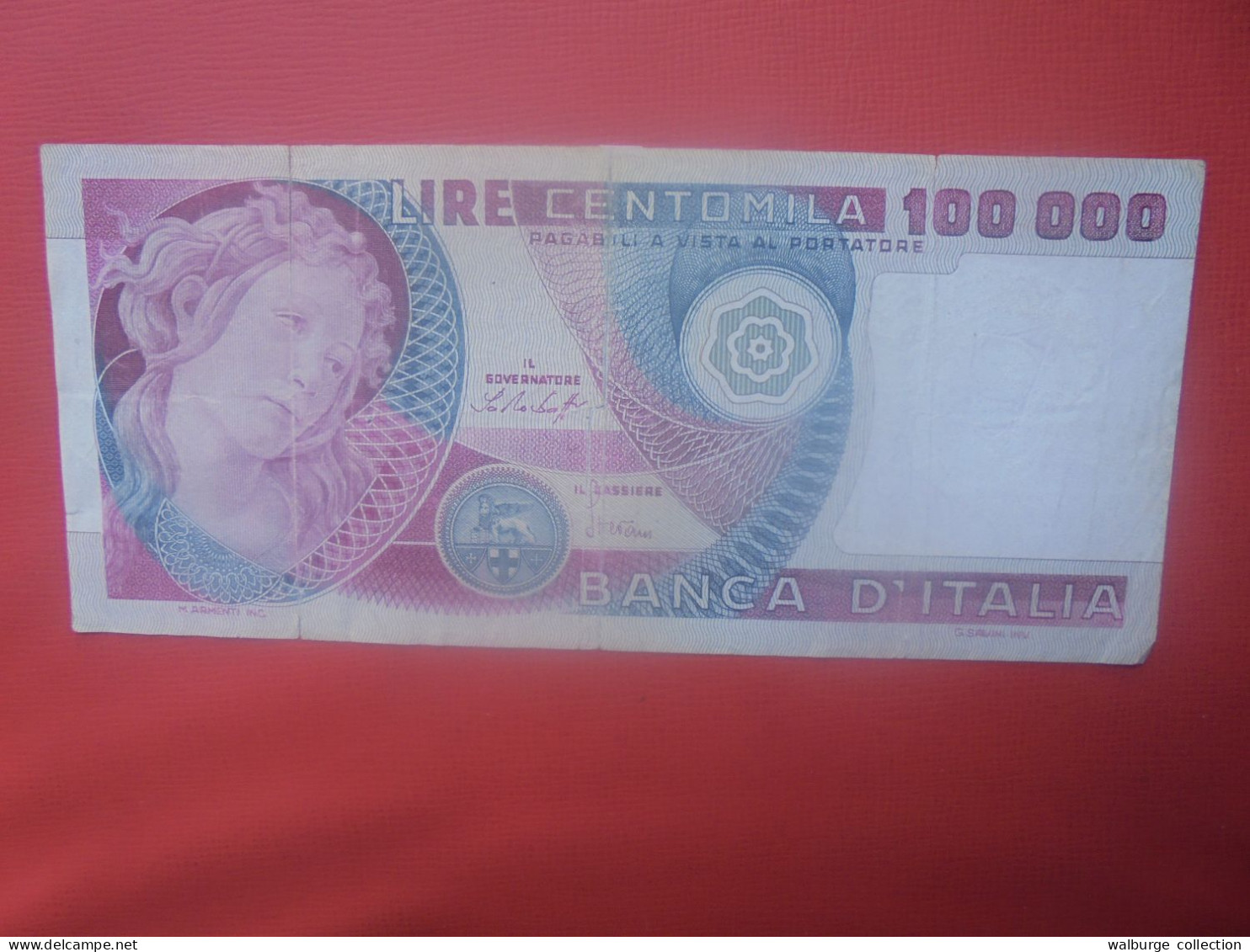 ITALIE 100.000 LIRE 1980-82 Circuler (B.30) - 100000 Liras