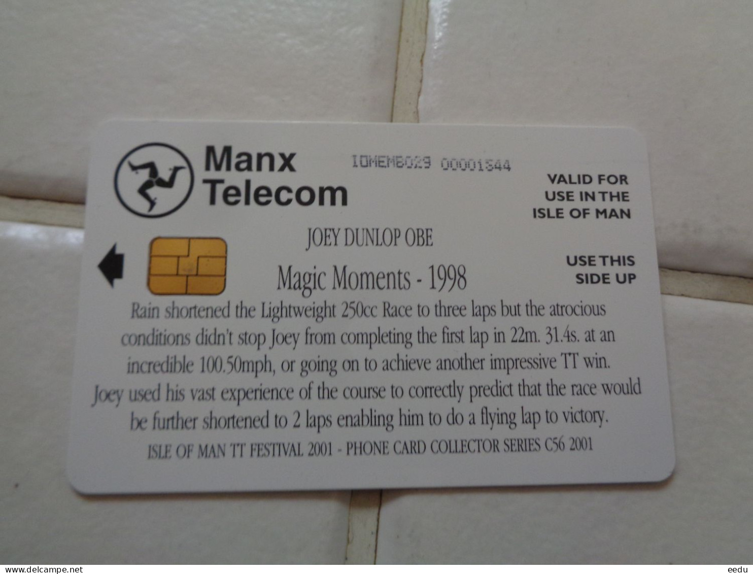 Isle Of Man Phonecard - Isla De Man