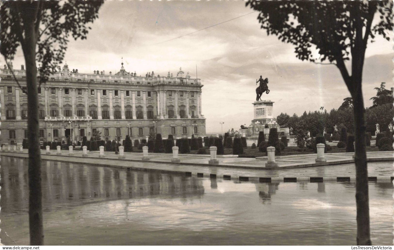 ESPAGNE - Madrid - Plaza De Oriente - Carte Postale Ancienne - Madrid