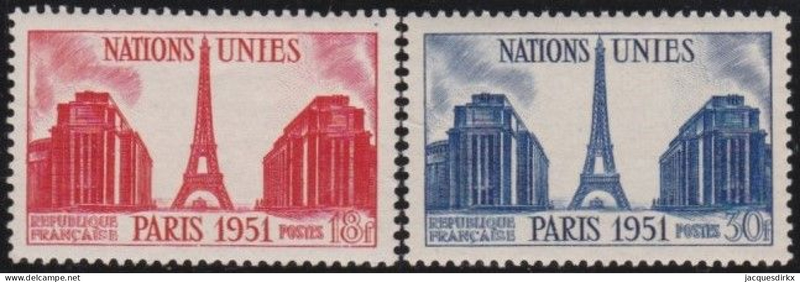France  .  Y&T   .     911/912     .   **    .    Neuf Avec Gomme Et SANS Charnière - Unused Stamps