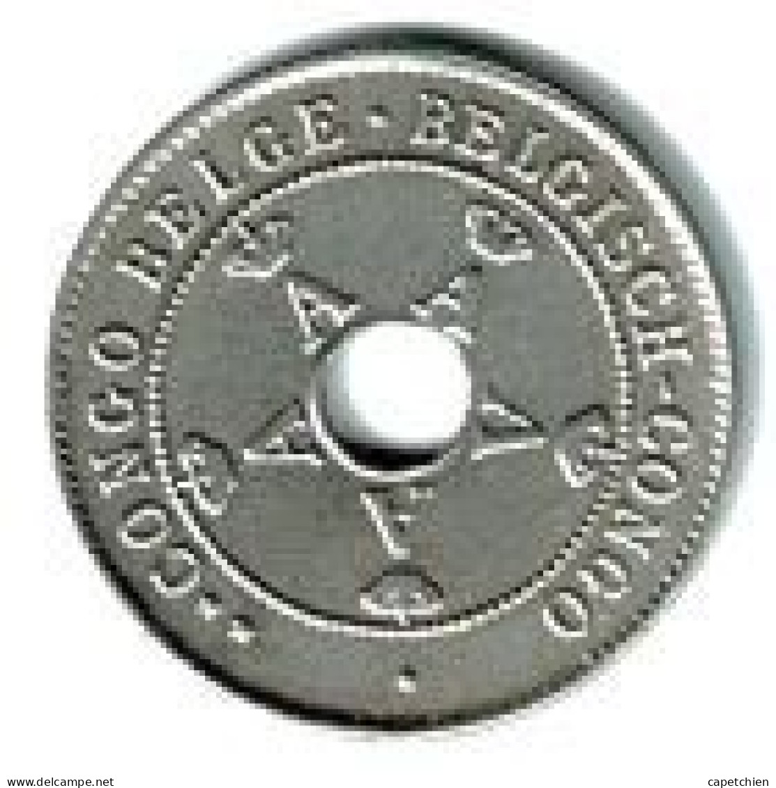 CONGO BELGE / 10 CENTIMES / 1911 / ETAT SUP - 1910-1934: Albert I